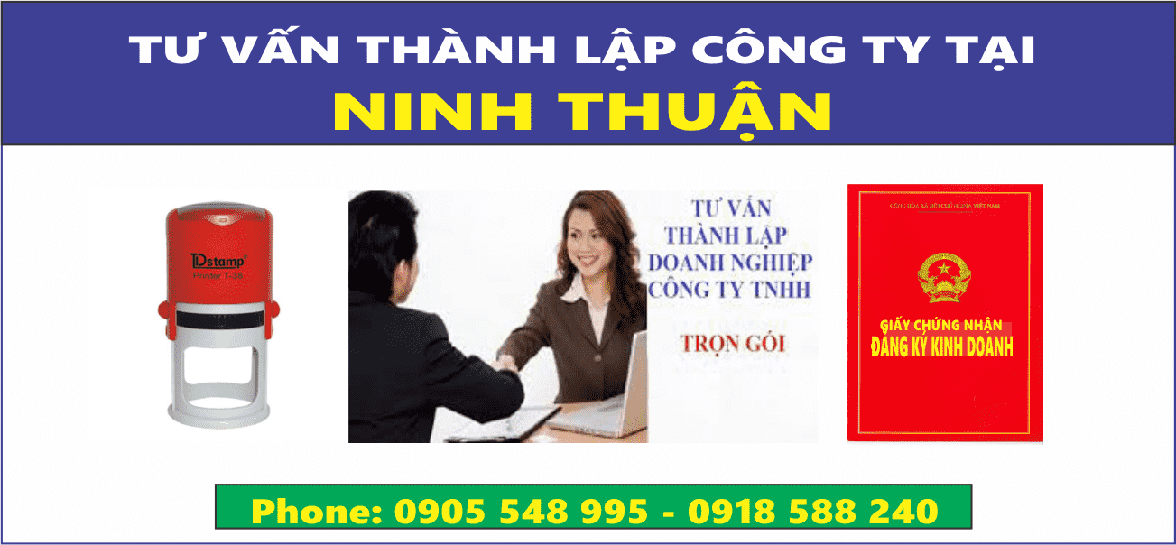 Dịch vụ l&agrave;m giấy ph&eacute;p đăng k&yacute; kinh doanh tại Ninh Thuận