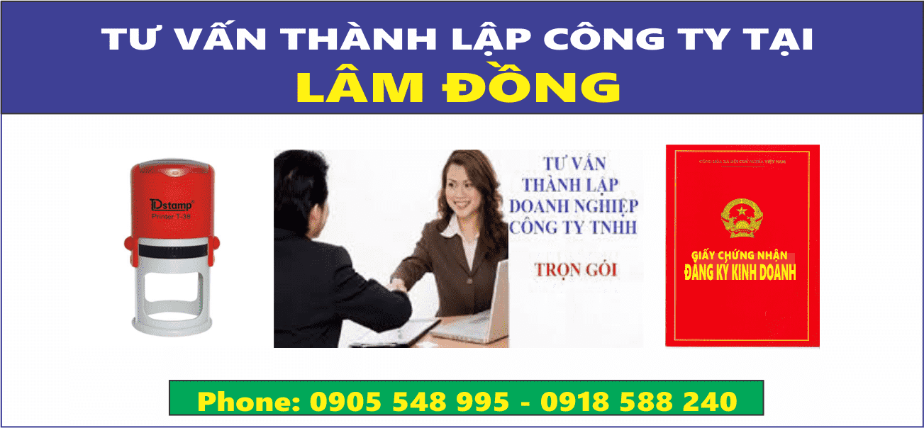 Th&agrave;nh lập c&ocirc;ng ty tại Bảo Lộc