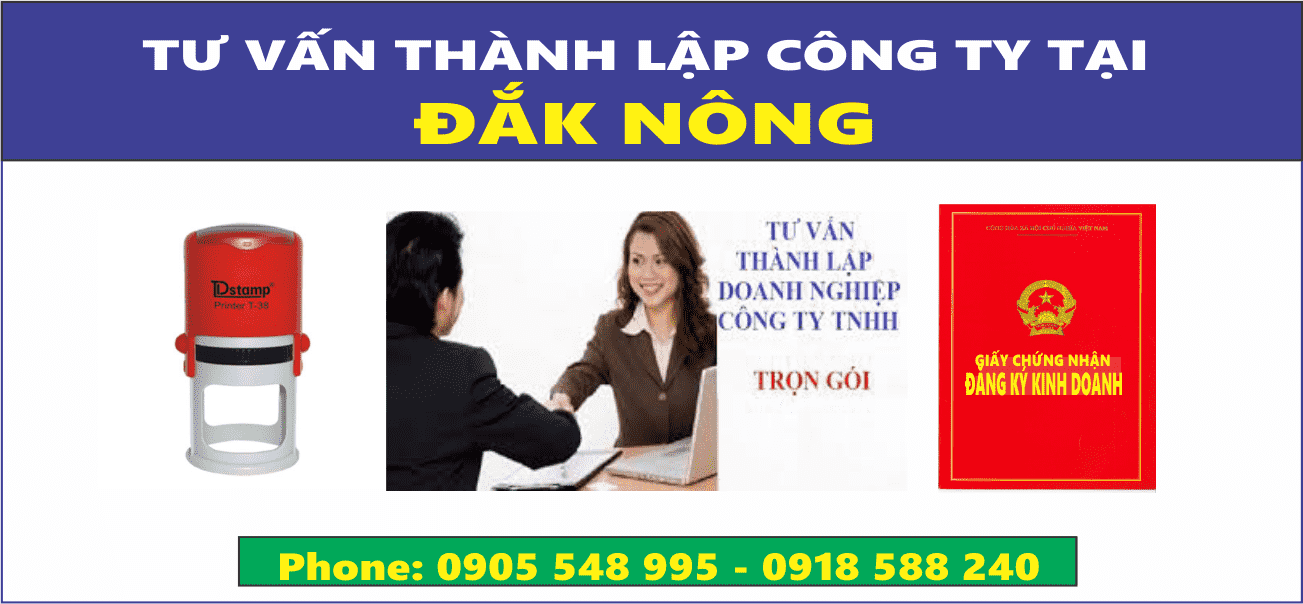 Dịch Vụ L&agrave;m Giấy Ph&eacute;p Kinh Doanh Tại Đắk N&ocirc;ng