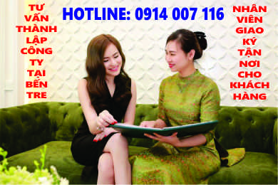 Dịch Vụ L&agrave;m Giấy Ph&eacute;p Kinh Doanh Tại Bến Tre