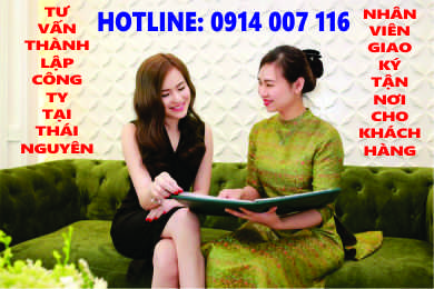 Dịch vụ l&agrave;m giấy ph&eacute;p đăng k&yacute; kinh doanh tại Th&aacute;i Nguy&ecirc;n