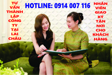 Dịch Vụ L&agrave;m Giấy Ph&eacute;p Kinh Doanh Tại Lai Ch&acirc;u