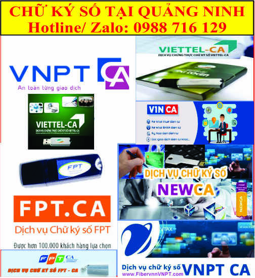 Dịch Vụ Chữ K&yacute; Số Tại Cẩm Phả, Quảng Ninh