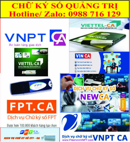 Dịch Vụ Chữ K&yacute; Số Tại Quảng Trị