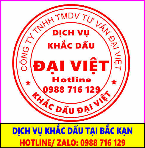 Dịch Vụ Khắc Dấu Tại Bắc Kạn